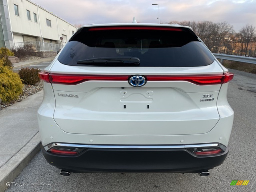 Blizzard White Pearl 2021 Toyota Venza Hybrid XLE AWD Exterior Photo #143537109