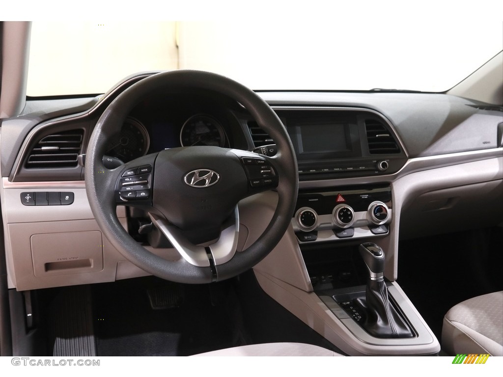 2019 Elantra SE - Scarlet Red / Gray photo #6