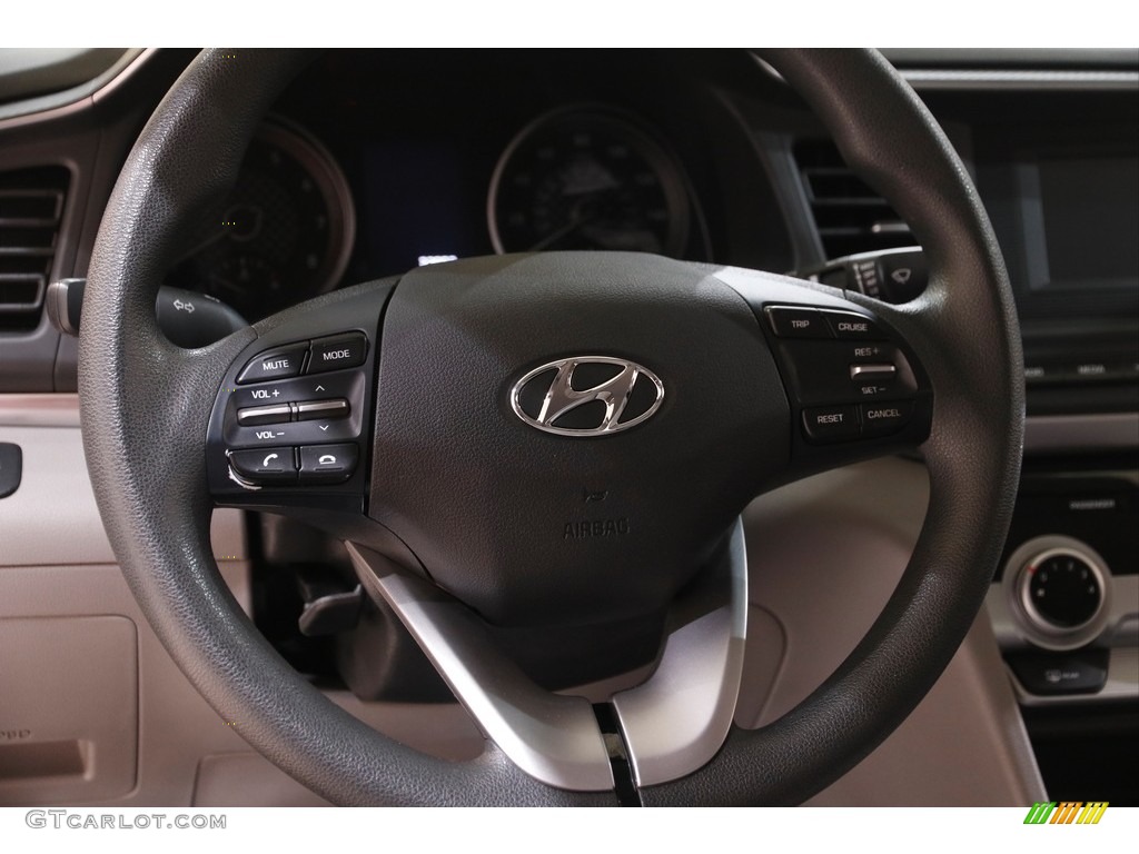 2019 Elantra SE - Scarlet Red / Gray photo #7