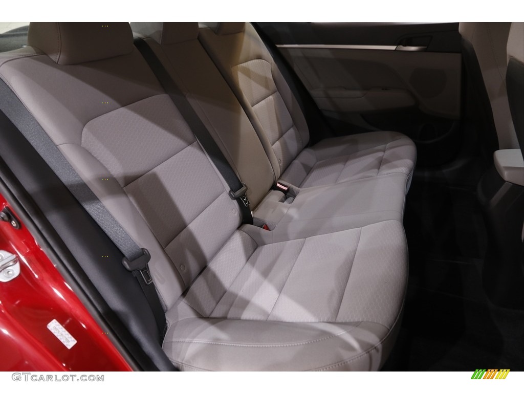 2019 Elantra SE - Scarlet Red / Gray photo #15