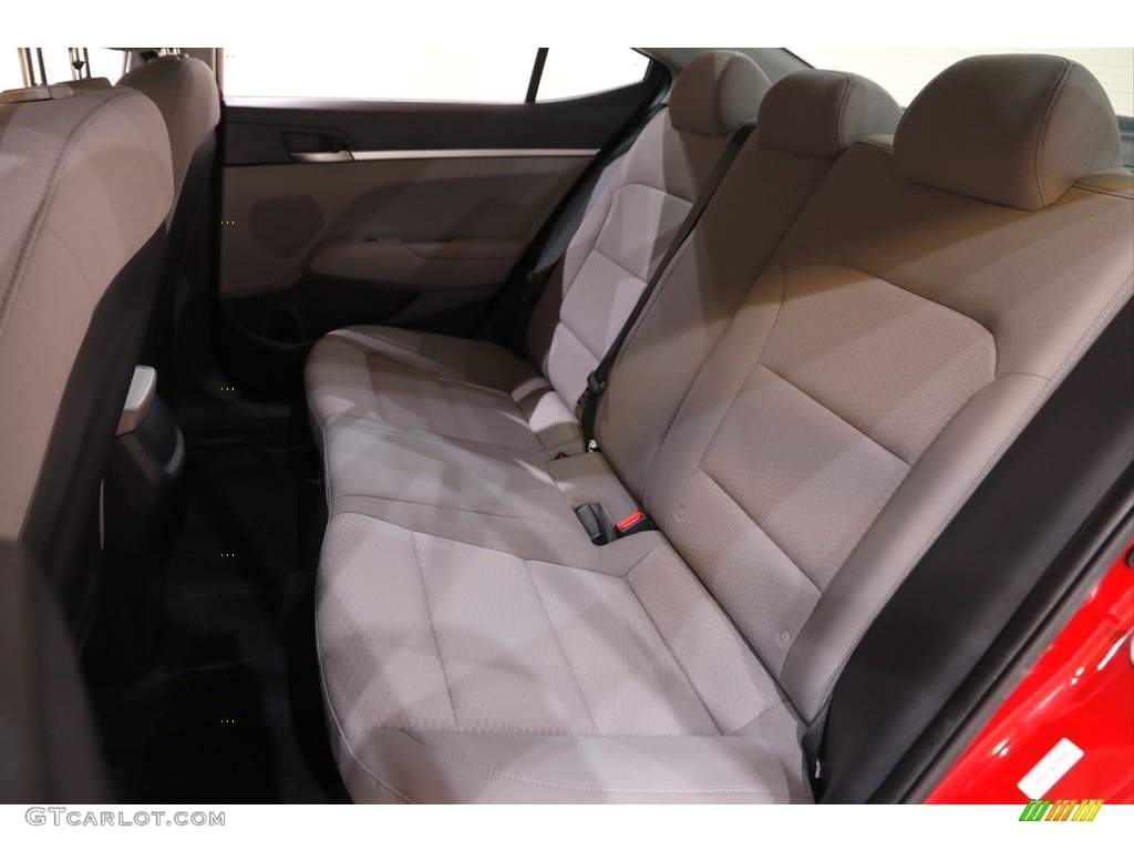 2019 Elantra SE - Scarlet Red / Gray photo #16