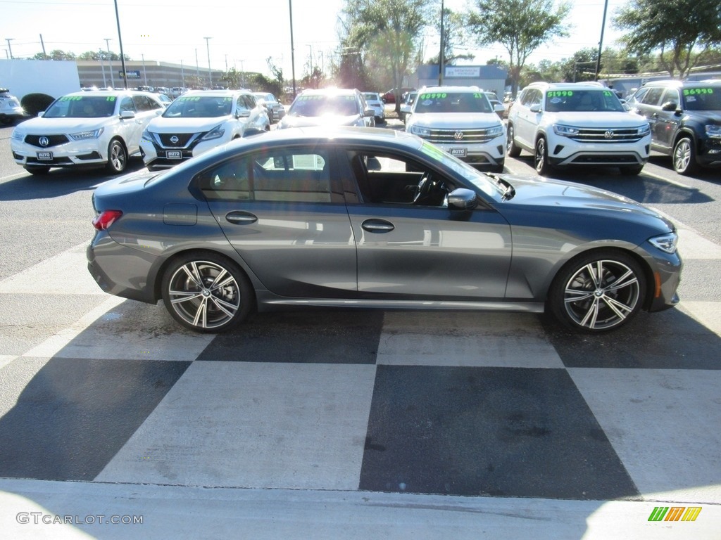 2021 3 Series 330i Sedan - Mineral Gray Metallic / Black photo #3