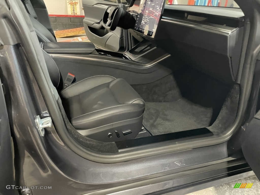 2021 Tesla Model S Plaid AWD Front Seat Photo #143538127