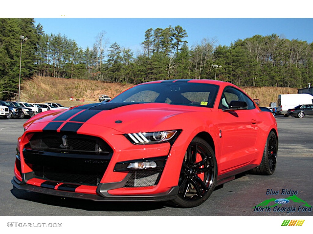 2020 Mustang Shelby GT500 - Race Red / GT500 Recaro/Ebony/Smoke Gray Accents photo #1