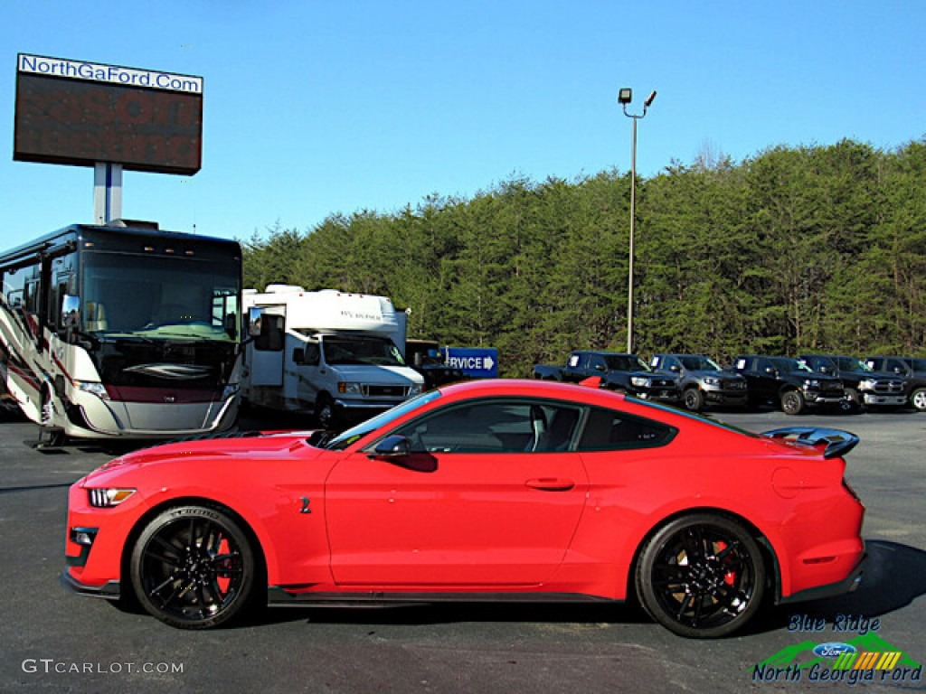 2020 Mustang Shelby GT500 - Race Red / GT500 Recaro/Ebony/Smoke Gray Accents photo #2