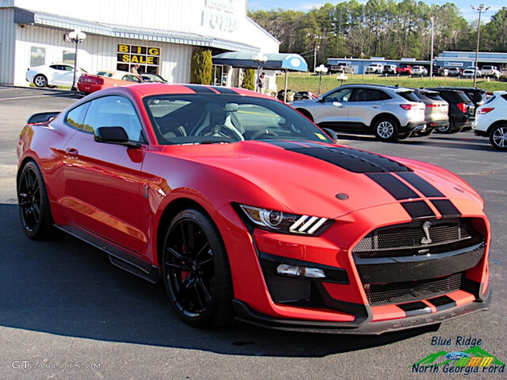 Race Red 2020 Ford Mustang Shelby GT500 Exterior Photo #143539383