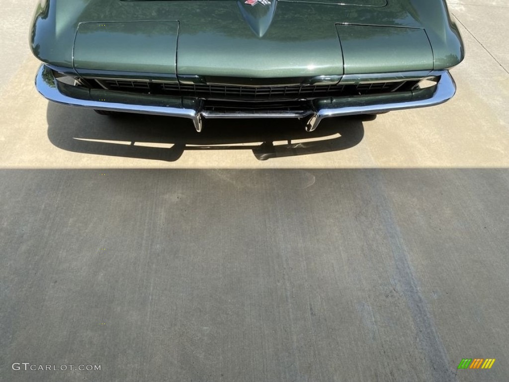 1967 Corvette Convertible - Goodwood Green / Black photo #10