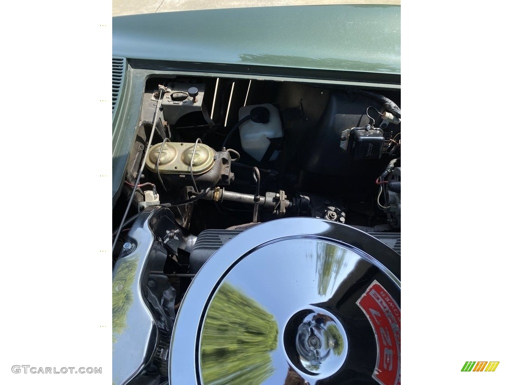 1967 Corvette Convertible - Goodwood Green / Black photo #19