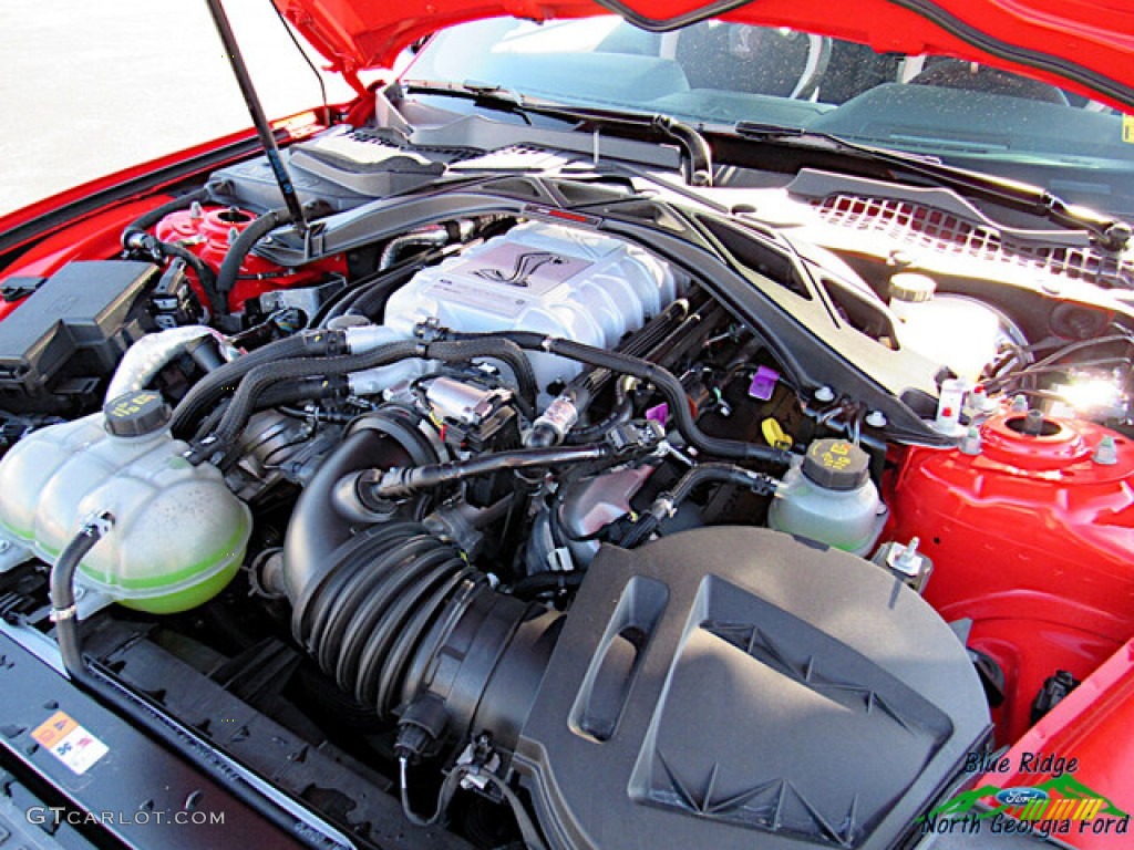 2020 Ford Mustang Shelby GT500 5.2 Liter Supercharged DOHC 32-Valve Ti-VCT Cross Plane Crank V8 Engine Photo #143539645