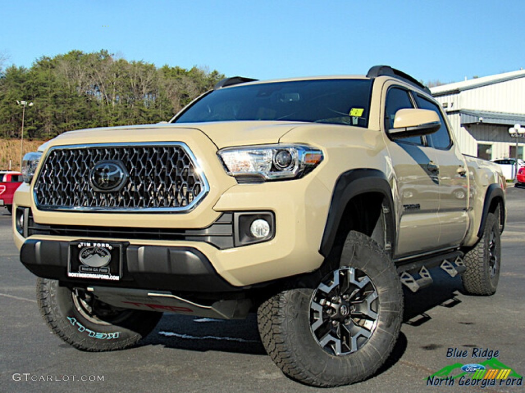 2019 Tacoma TRD Off-Road Double Cab 4x4 - Cement Gray / TRD Graphite photo #1
