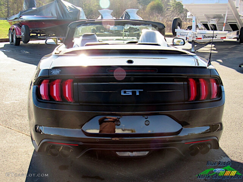 2021 Mustang GT Premium Convertible - Shadow Black / Ebony photo #4