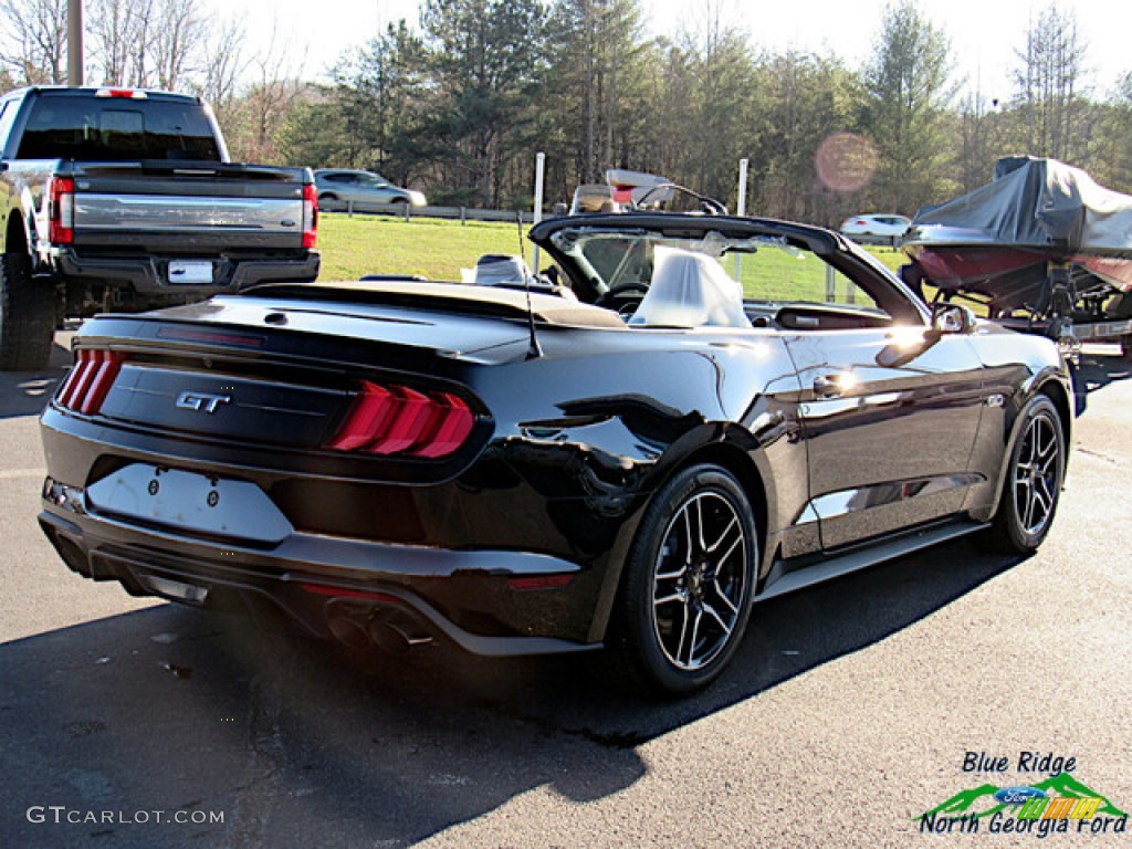 2021 Mustang GT Premium Convertible - Shadow Black / Ebony photo #5