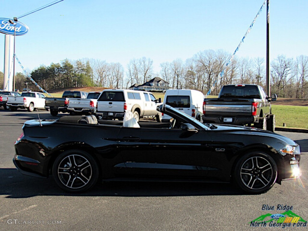 2021 Mustang GT Premium Convertible - Shadow Black / Ebony photo #6
