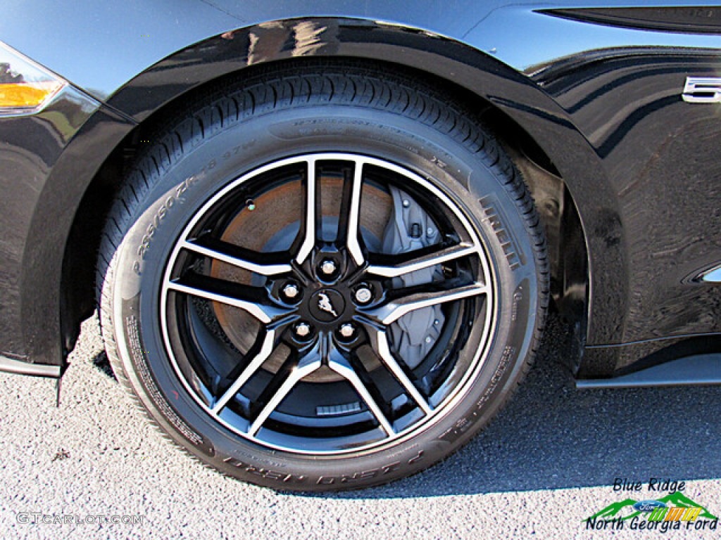 2021 Mustang GT Premium Convertible - Shadow Black / Ebony photo #9