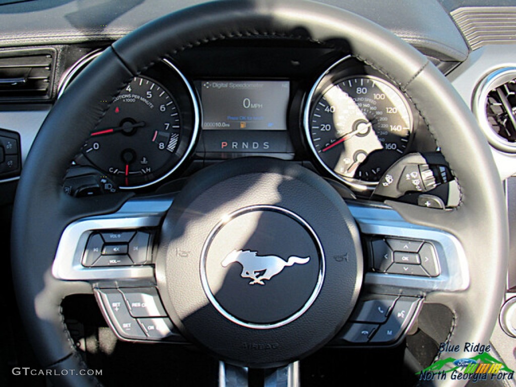2021 Mustang GT Premium Convertible - Shadow Black / Ebony photo #16