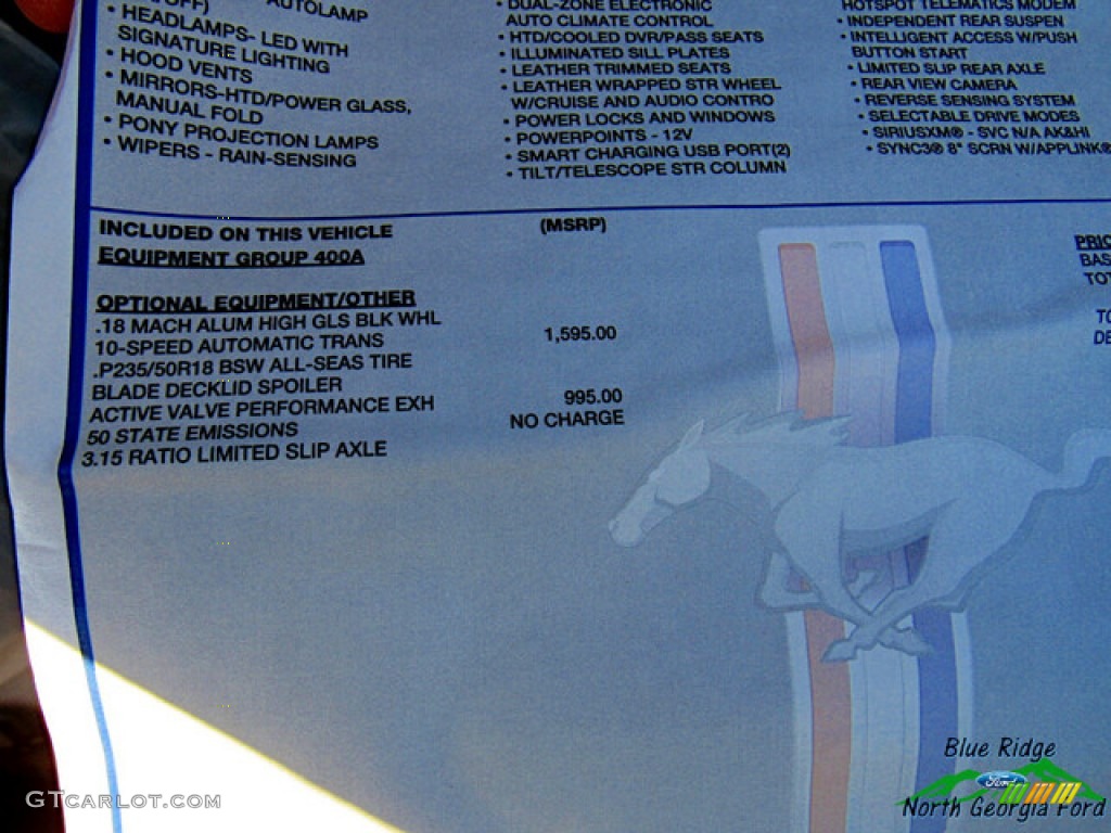 2021 Mustang GT Premium Convertible - Shadow Black / Ebony photo #22