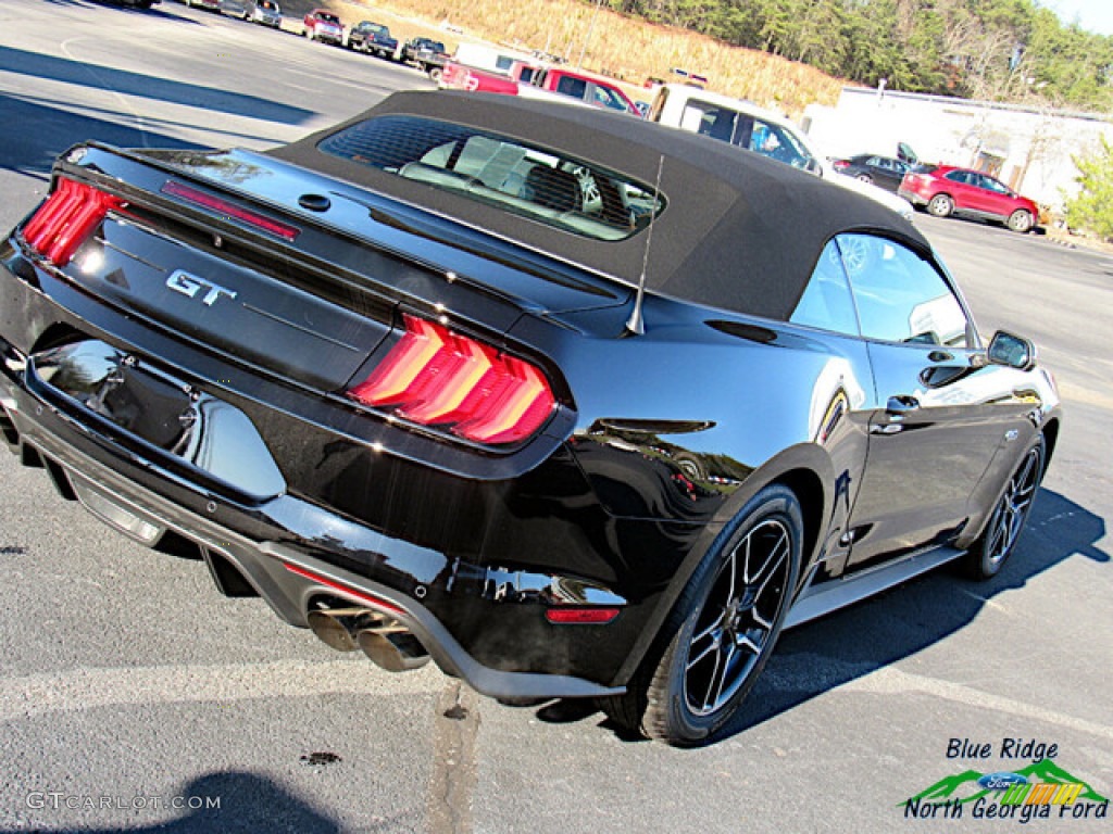 2021 Mustang GT Premium Convertible - Shadow Black / Ebony photo #25