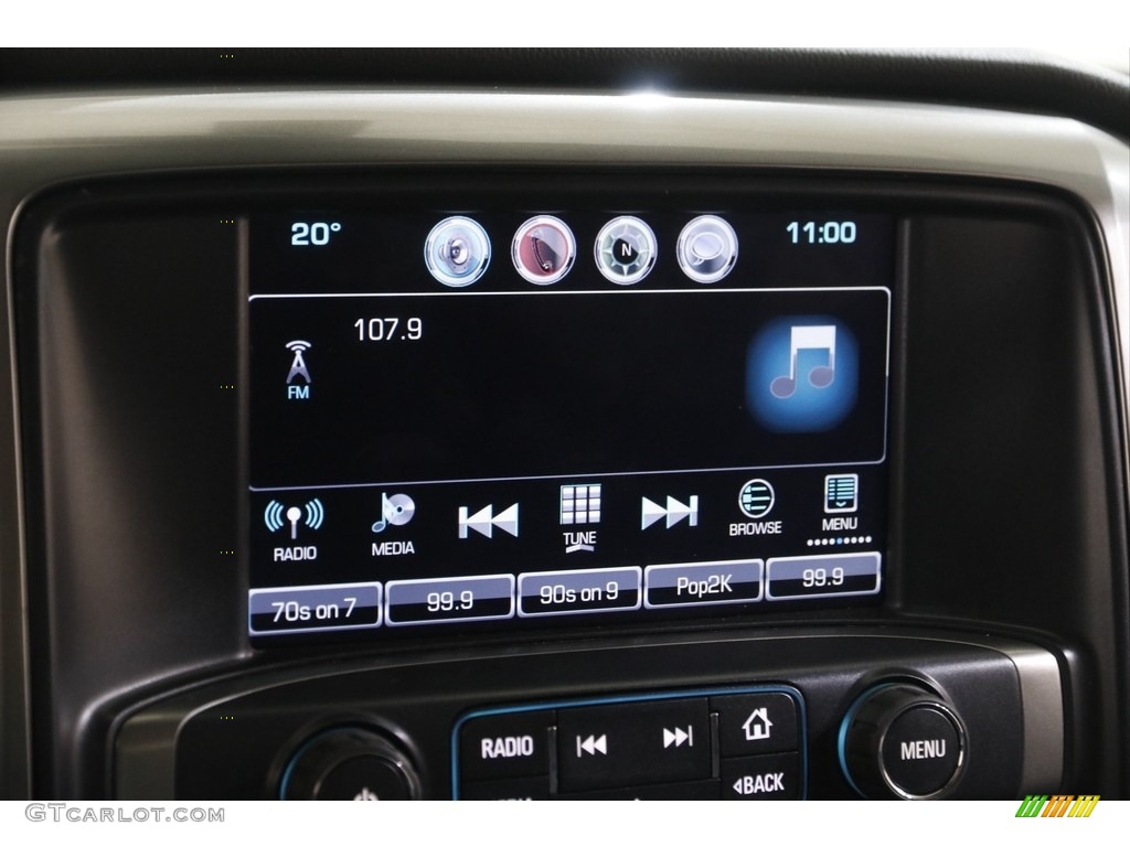 2016 Silverado 1500 LT Double Cab 4x4 - Tungsten Metallic / Jet Black photo #11