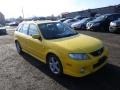 2002 Vivid Yellow Mazda Protege 5 Wagon  photo #3