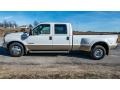 2001 Oxford White Ford F350 Super Duty Lariat Crew Cab Dually  photo #7