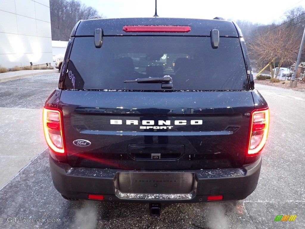 2021 Bronco Sport Outer Banks 4x4 - Alto Blue Metallic / Ebony/Roast photo #3