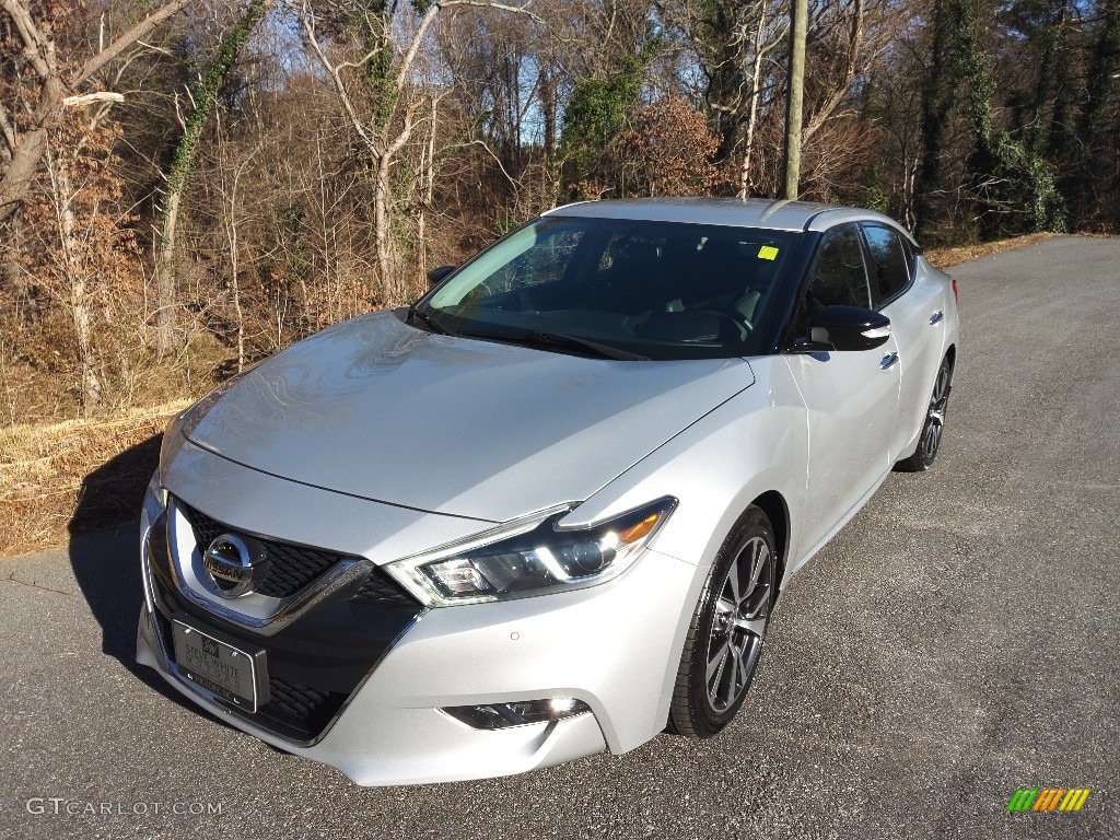 2017 Maxima SV - Brilliant Silver / Charcoal photo #1