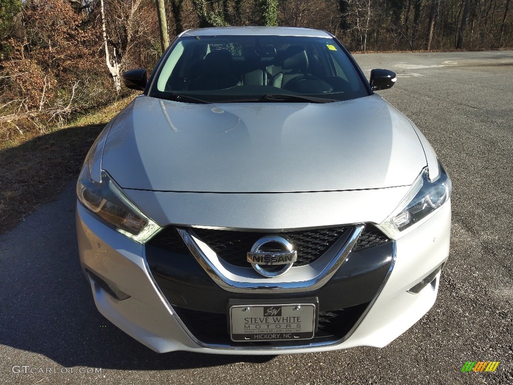 2017 Maxima SV - Brilliant Silver / Charcoal photo #3