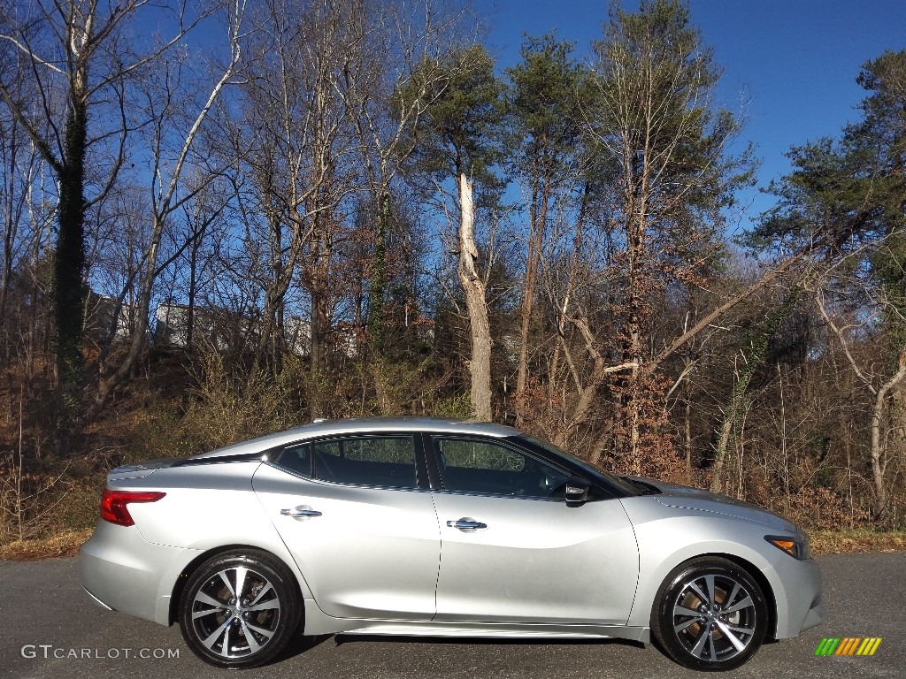 2017 Maxima SV - Brilliant Silver / Charcoal photo #5