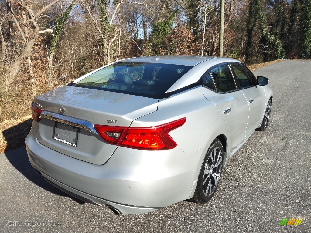 2017 Maxima SV - Brilliant Silver / Charcoal photo #6