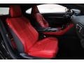 2019 Lexus RC Circuit Red Interior Front Seat Photo