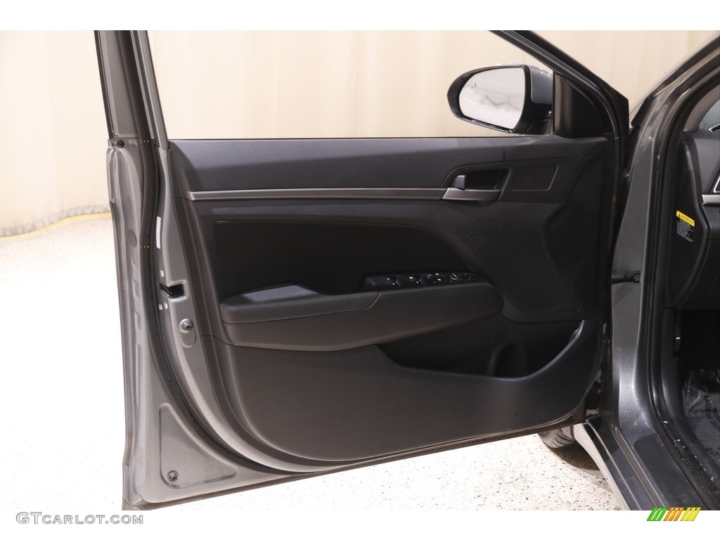 2018 Elantra SEL - Galactic Gray / Black photo #4