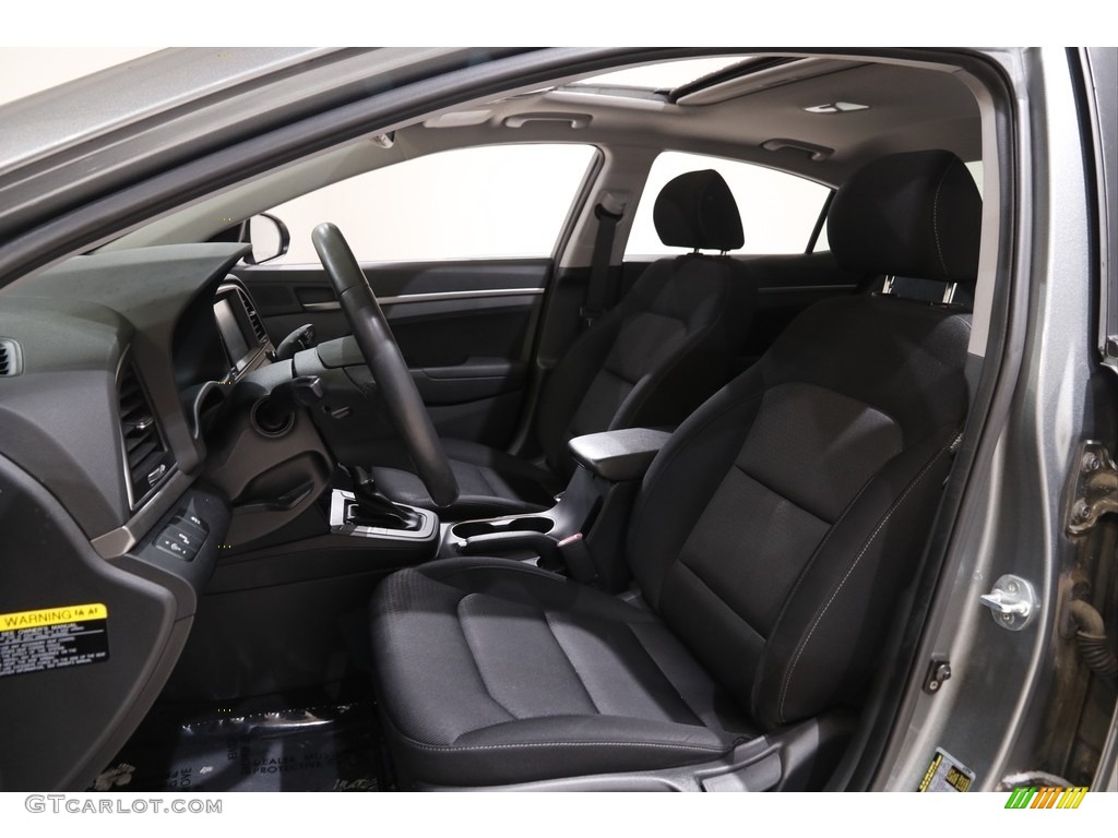 2018 Elantra SEL - Galactic Gray / Black photo #5