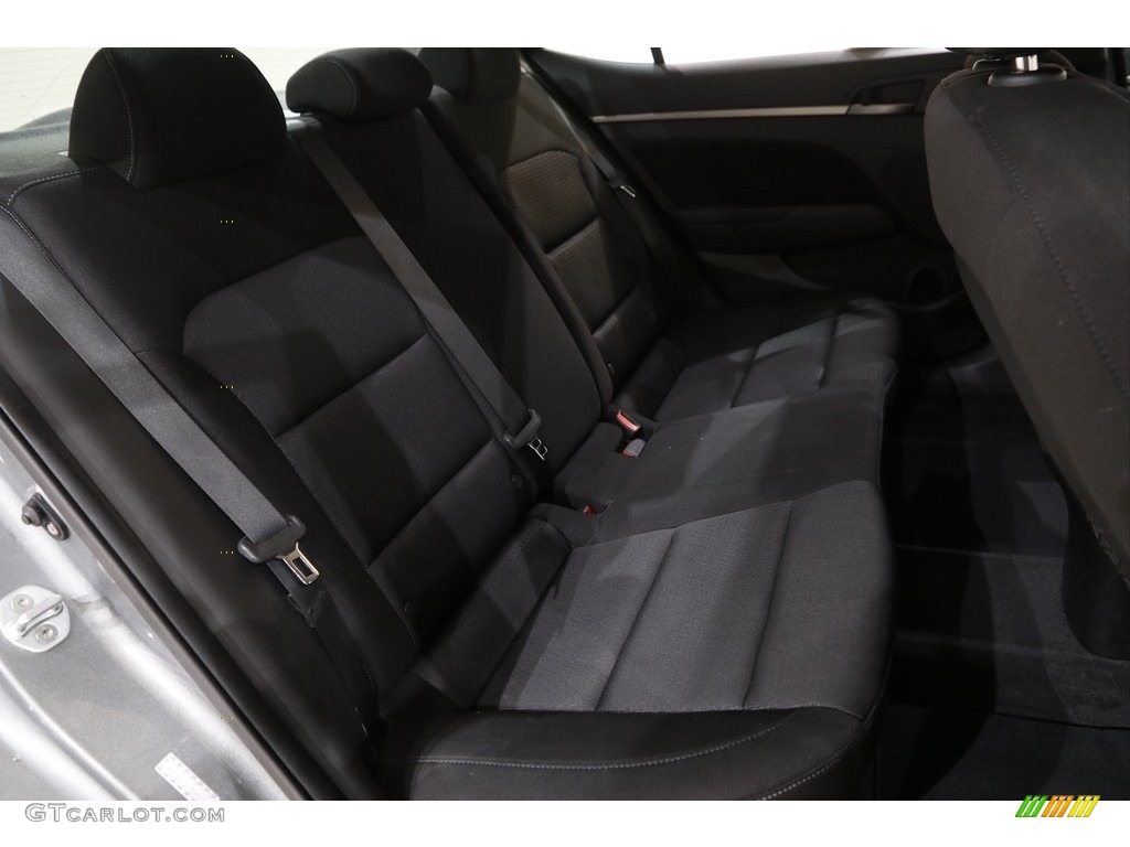 2018 Elantra SEL - Galactic Gray / Black photo #14