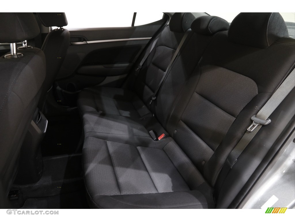 2018 Elantra SEL - Galactic Gray / Black photo #15