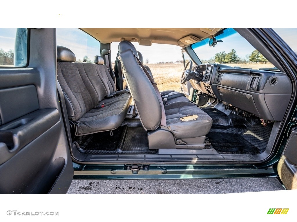 2004 Silverado 1500 Work Truck Extended Cab - Dark Green Metallic / Dark Charcoal photo #21