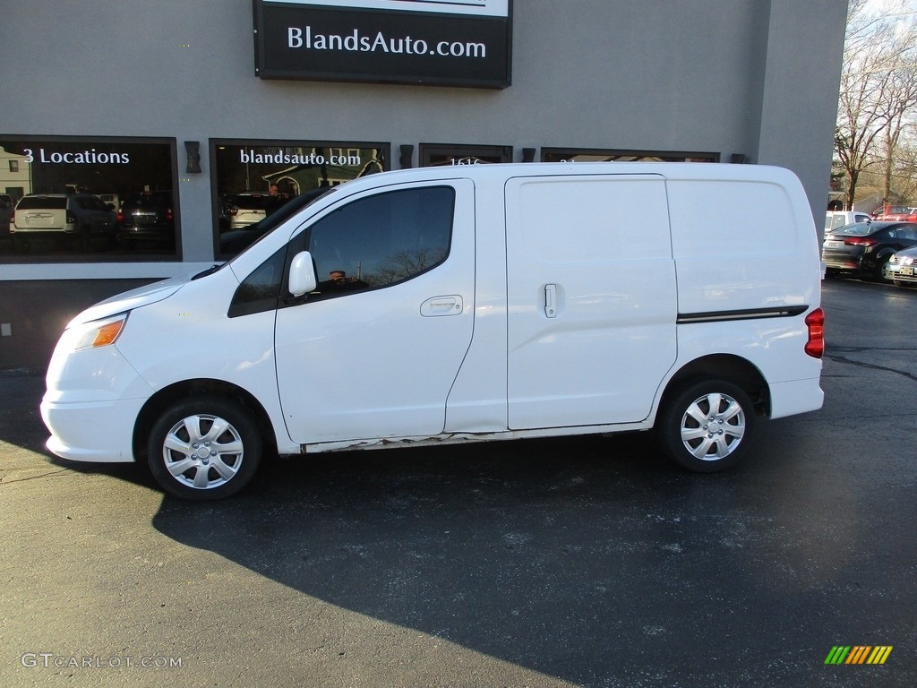 2015 City Express LS - Designer White / Medium Pewter photo #1