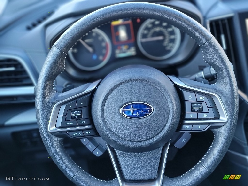 2021 Subaru Forester 2.5i Limited Black Steering Wheel Photo #143546967