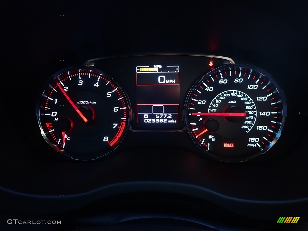 2020 Subaru WRX Standard WRX Model Gauges Photo #143547368