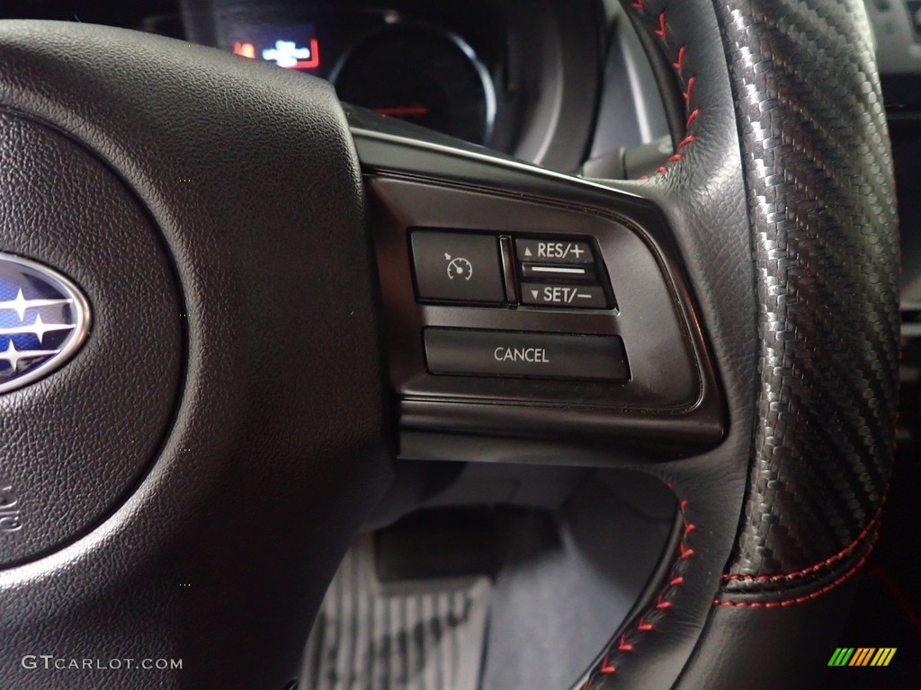 2020 Subaru WRX Standard WRX Model Carbon Black Steering Wheel Photo #143547417