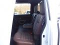 2021 Nissan Titan Platinum Reserve Premium Brown Interior Rear Seat Photo