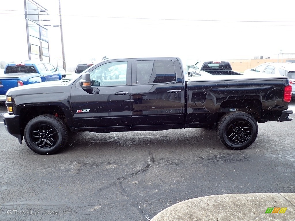 Black 2016 Chevrolet Silverado 2500HD LT Crew Cab 4x4 Exterior Photo #143547552