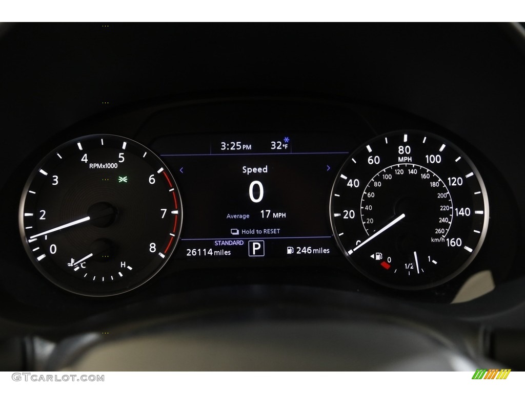 2019 QX50 Luxe AWD - Black Obsidian / Graphite photo #8