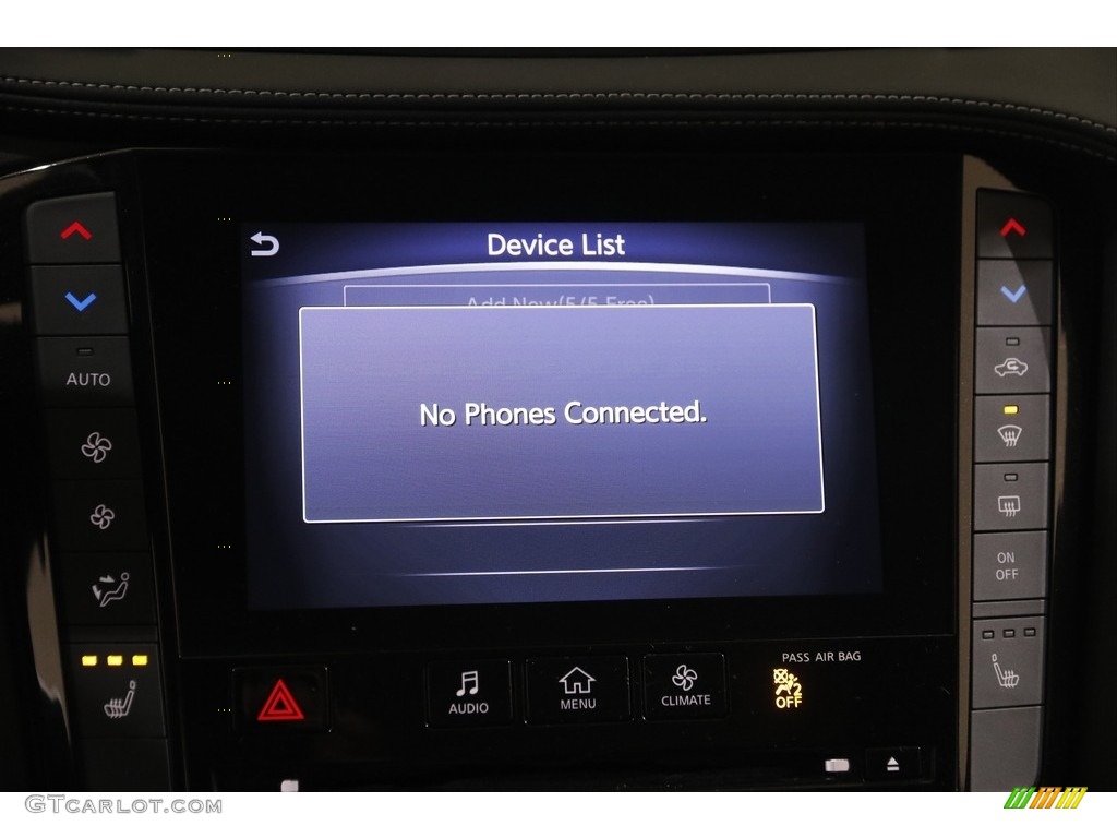 2019 QX50 Luxe AWD - Black Obsidian / Graphite photo #16