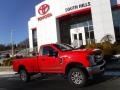 Race Red - F250 Super Duty XL Regular Cab 4x4 Photo No. 2