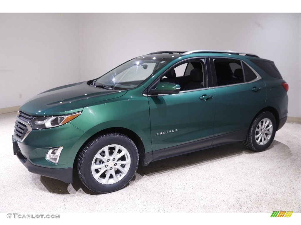 2019 Equinox LT - Ivy Green Metallic / Jet Black photo #3