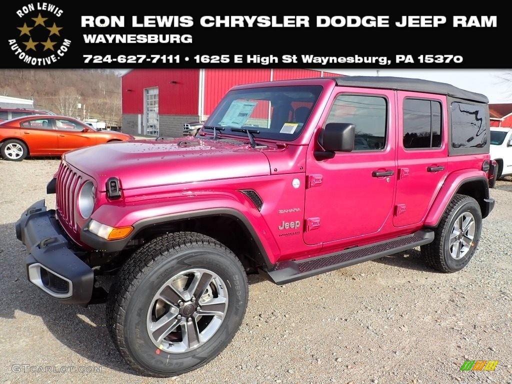 2022 Wrangler Unlimited Sahara 4x4 - Limited Edition Tuscadero Pearl / Black photo #1