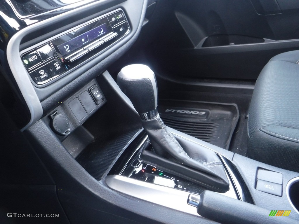 2019 Corolla LE - Falcon Gray metallic / Ash/Dark Gray photo #15