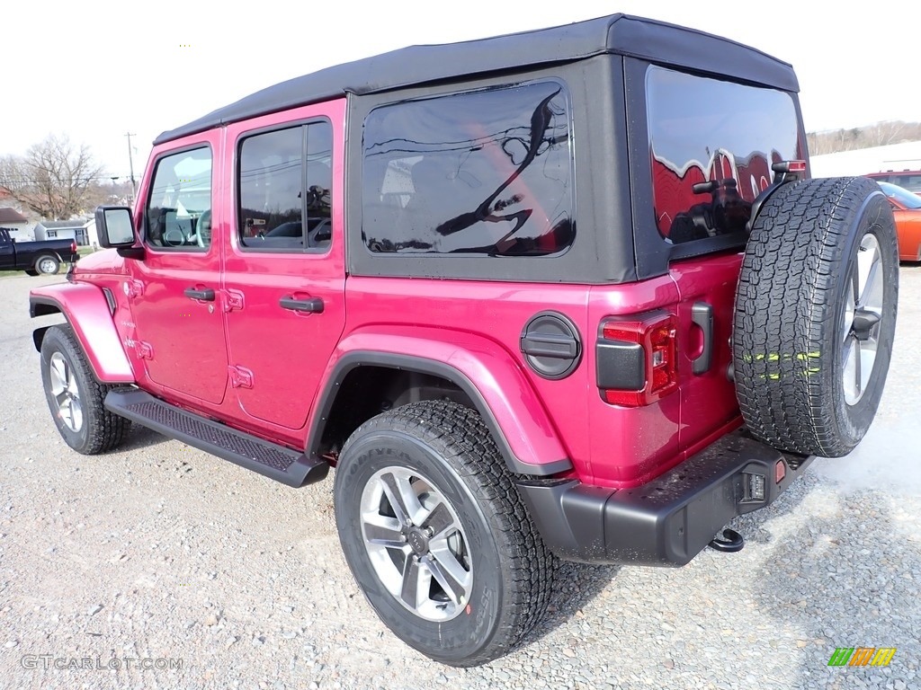 2022 Wrangler Unlimited Sahara 4x4 - Limited Edition Tuscadero Pearl / Black photo #3