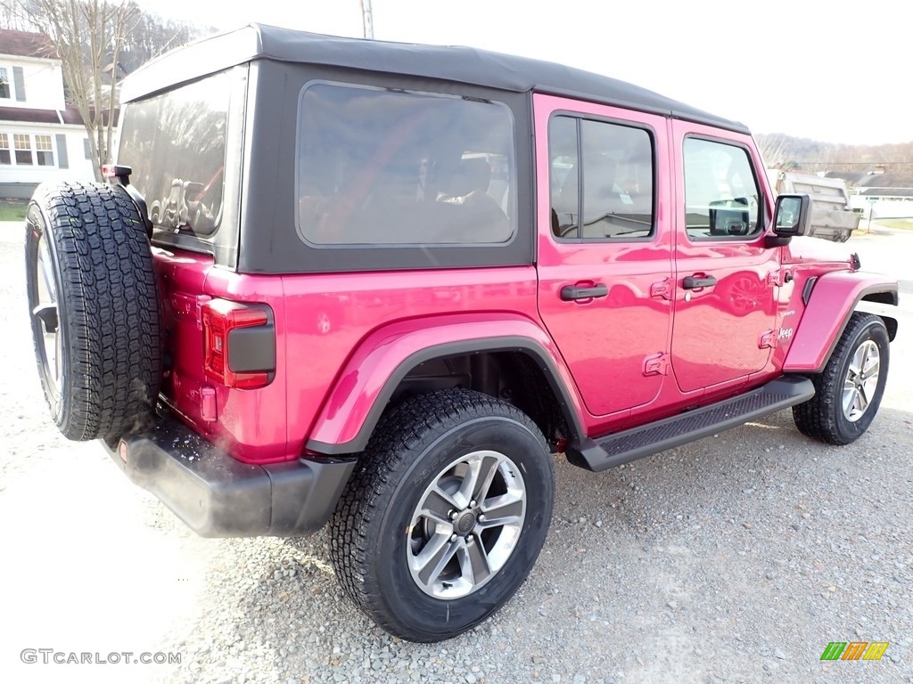 2022 Wrangler Unlimited Sahara 4x4 - Limited Edition Tuscadero Pearl / Black photo #7