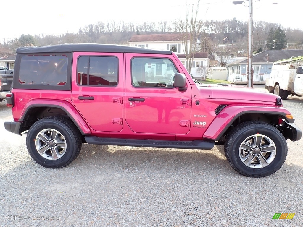 2022 Wrangler Unlimited Sahara 4x4 - Limited Edition Tuscadero Pearl / Black photo #8